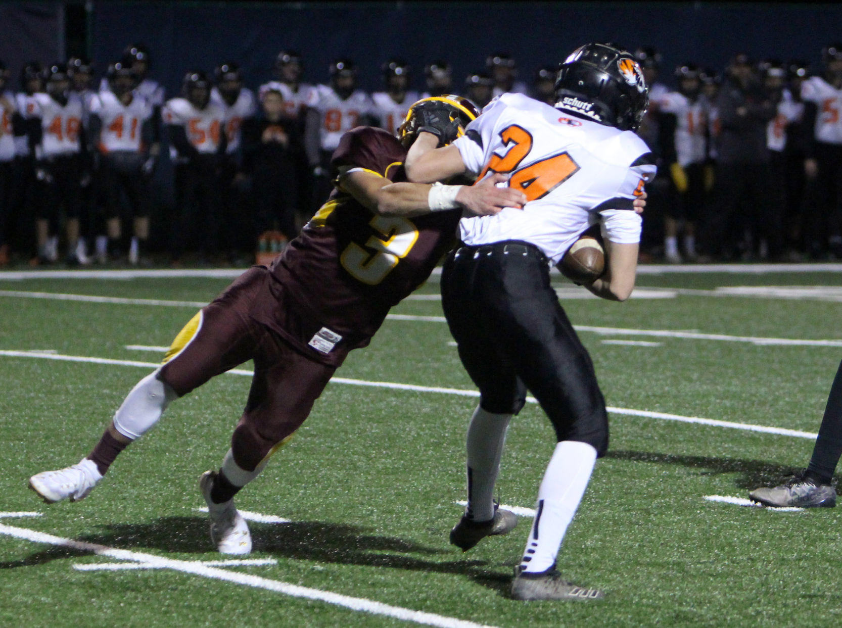 New Richmond at Menomonie football 11-1-19